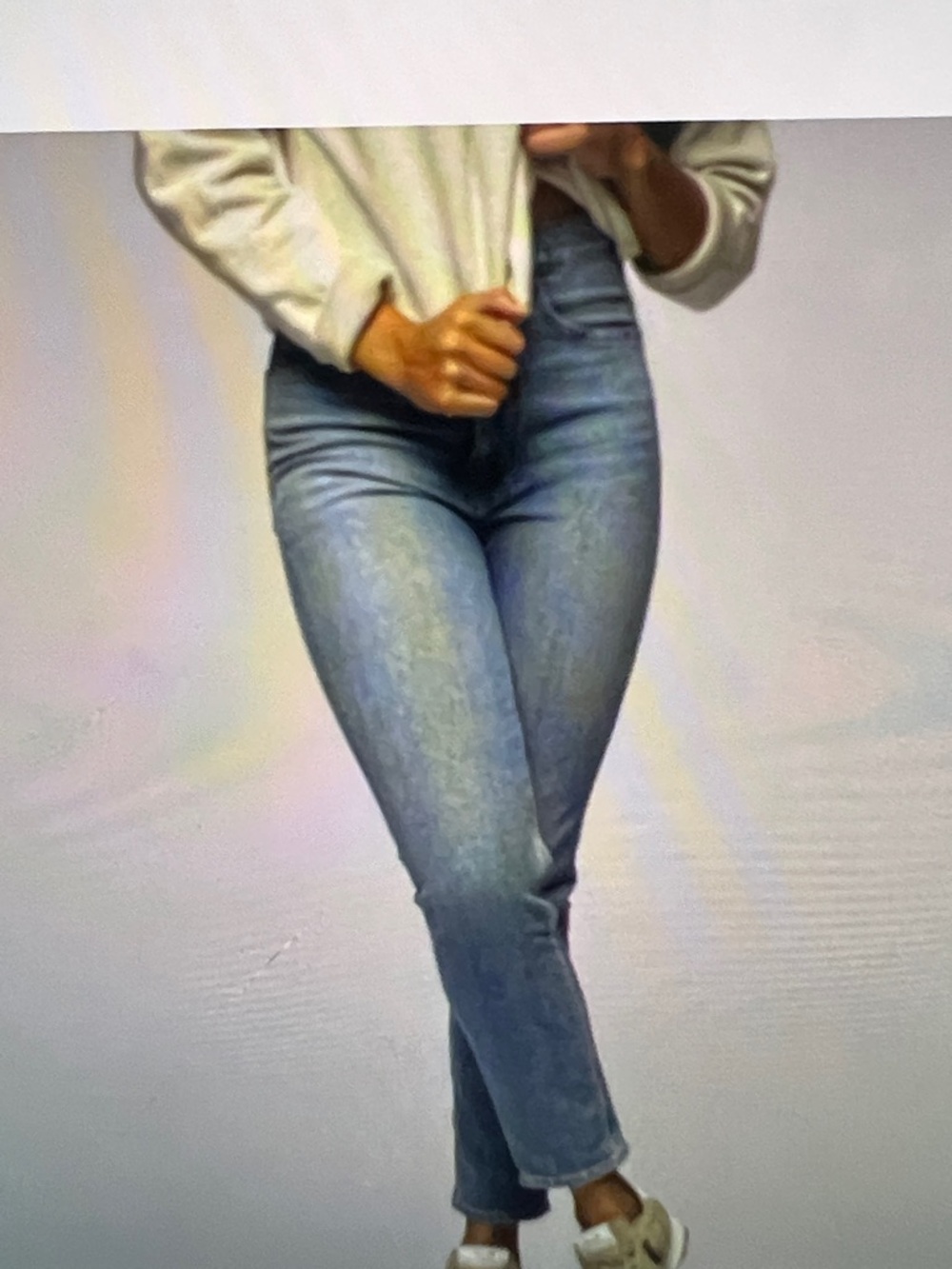 Revtown high rise Straight Jeans